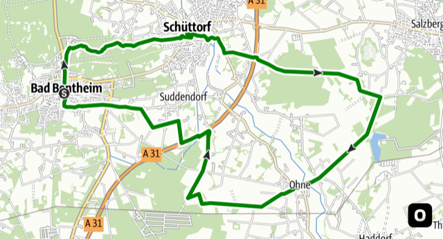 Tour 14 - Durchs schöne Vechtetal...