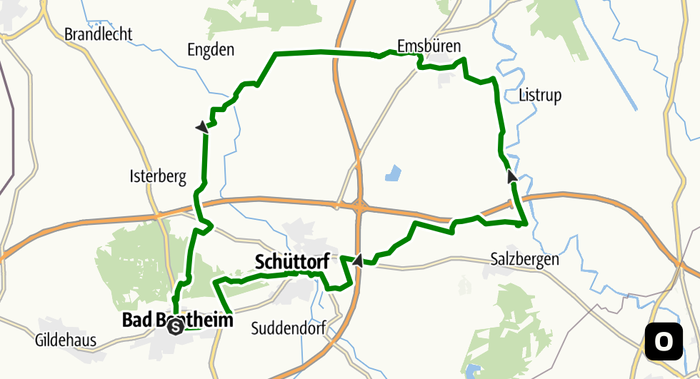 Tour 5 - Bezaubernede Ems...